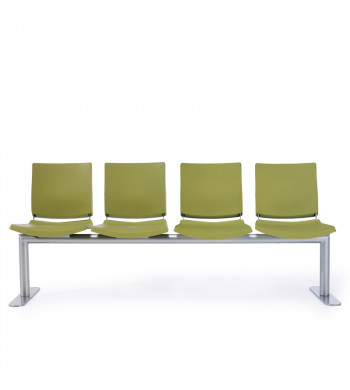 ATENEA BANCADA PLASTICA 2 PLAZAS