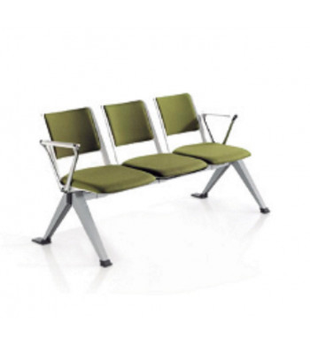 RELOAD BANCADA TAPIZADA 3 PLAZAS